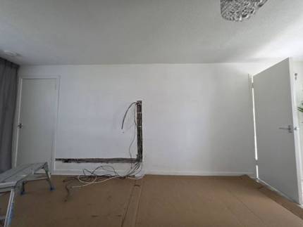 Grey Oak media wall installation in Edinburgh, Edinburgh by MPS Media Walls