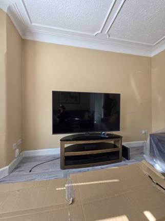 Tobacco Halifax Oak media wall installation in Prestwick, Ayrshire by MPS Media Walls